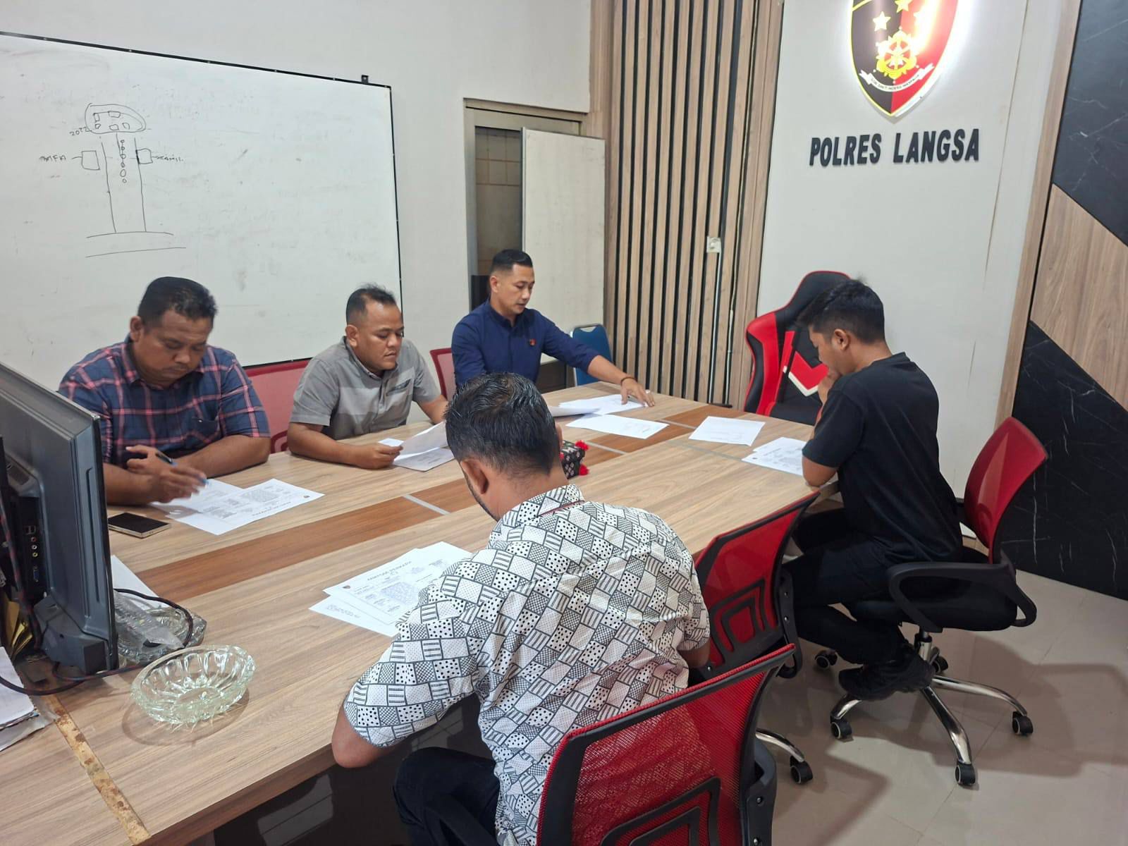 Pelayanan Satreskrim Polres Langsa Cepat, Ramah dan Anti Korupsi
