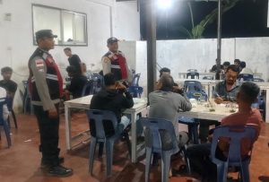 Polsek Manyak Payed Intensifkan Patroli Malam Demi Menjaga Stabilitas Keamanan Masyarakat