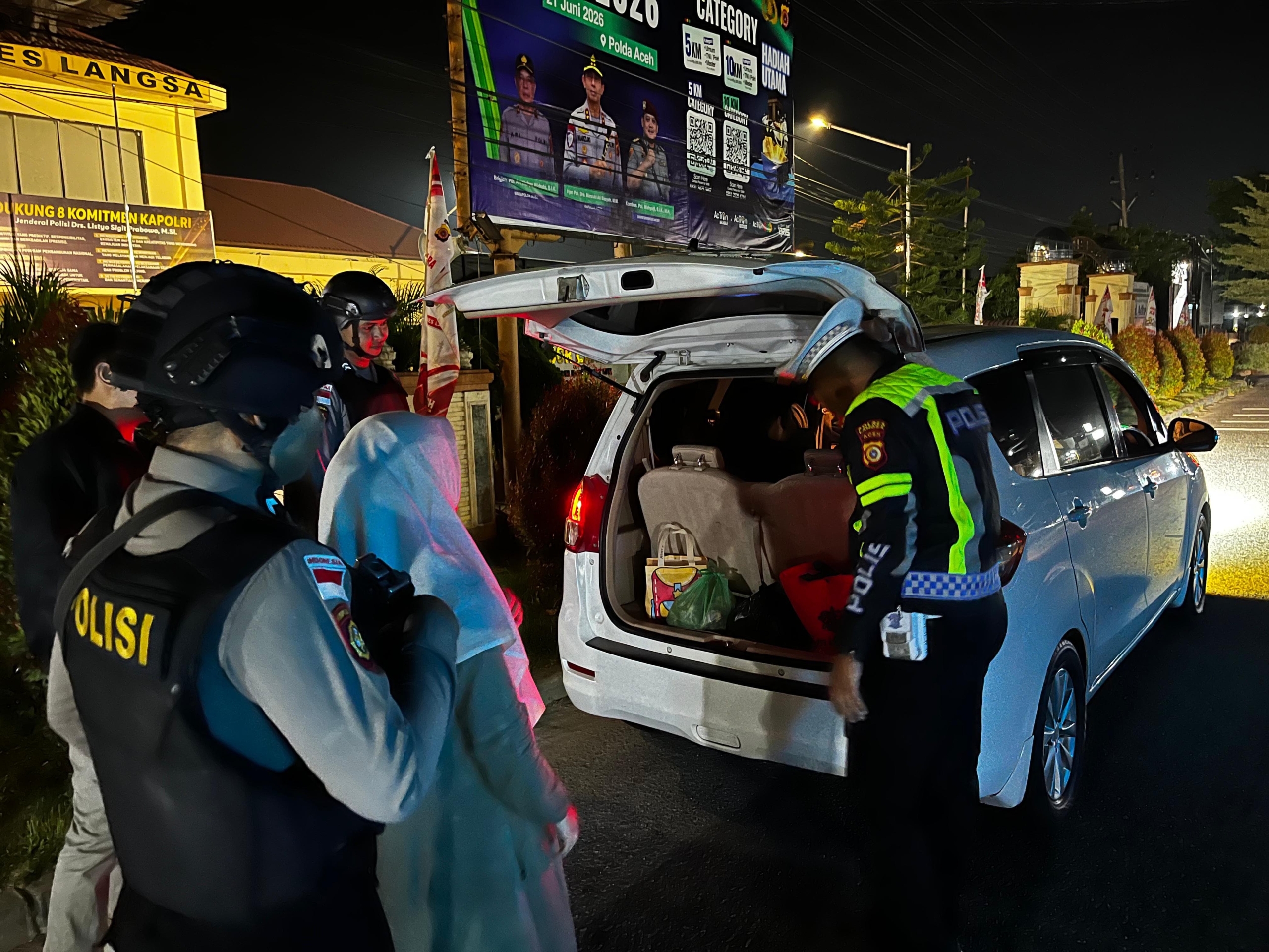 Polres Langsa Intensifkan KRYD untuk Ciptakan Situasi Kamtibmas yang Aman dan Kondusif