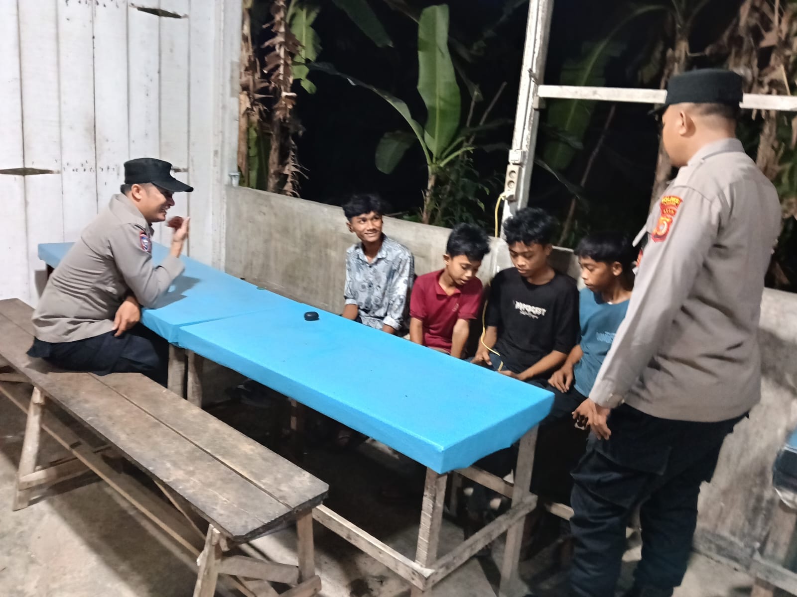 Polsek Birem Bayeun Tingkatkan Patroli Malam untuk Cegah Gangguan Kamtibmas