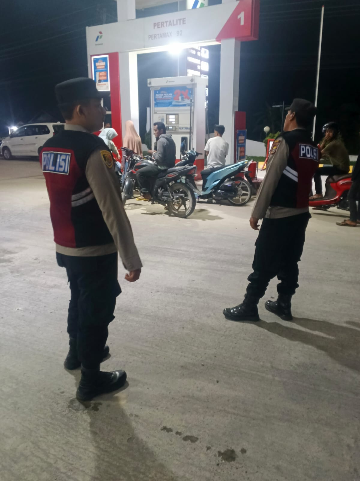 Polsek Rantau Selamat Laksanakan Patroli Dialogis untuk Jaga Keamanan Wilayah