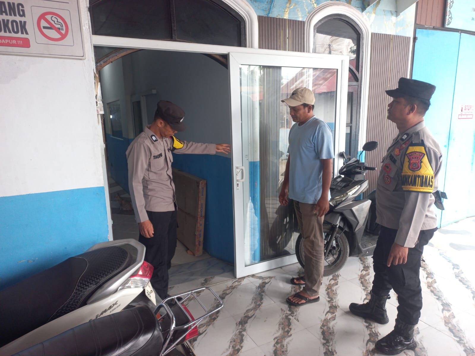 Polsek Sungai Raya Monitoring Dapur SPPG Pastikan Kesiapan Program Makan Bergizi Gratis