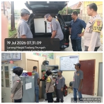 Polsek Langsa Kawal Pergeseran Kotak Suara Pilchiksung ke Seluruh TPS di Langsa Kota