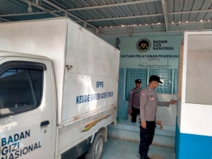 Polsek Birem Bayeun Pastikan Kesiapan Dapur SPPG Jelang Kembali Beroperasi