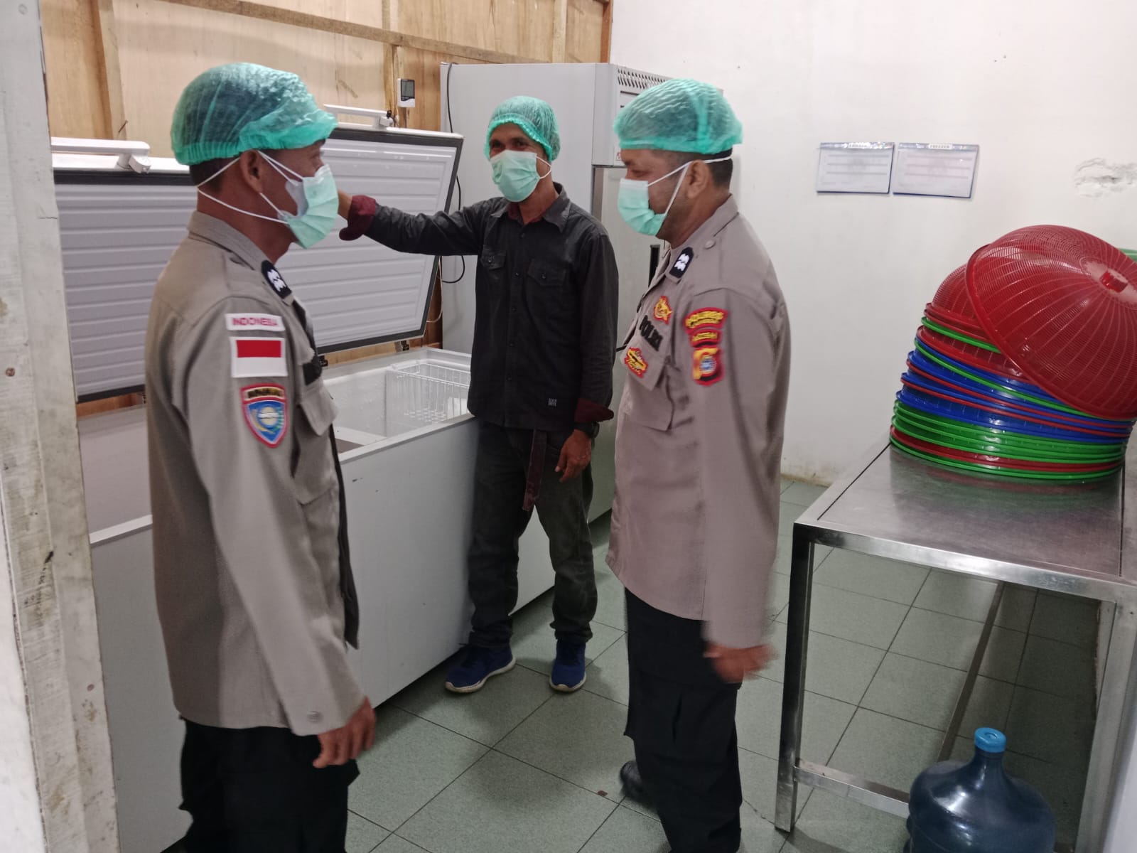 Polsek Manyak Payed Pastikan Operasional Dapur SPPG Berjalan Sesuai Standar Program MBG