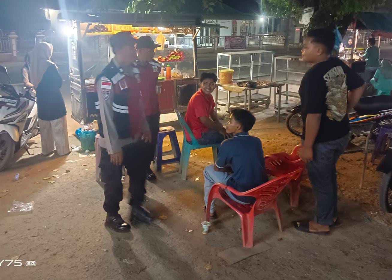 Polsek Manyak Payed Perkuat Patroli Malam untuk Menjaga Kondusivitas Wilayah