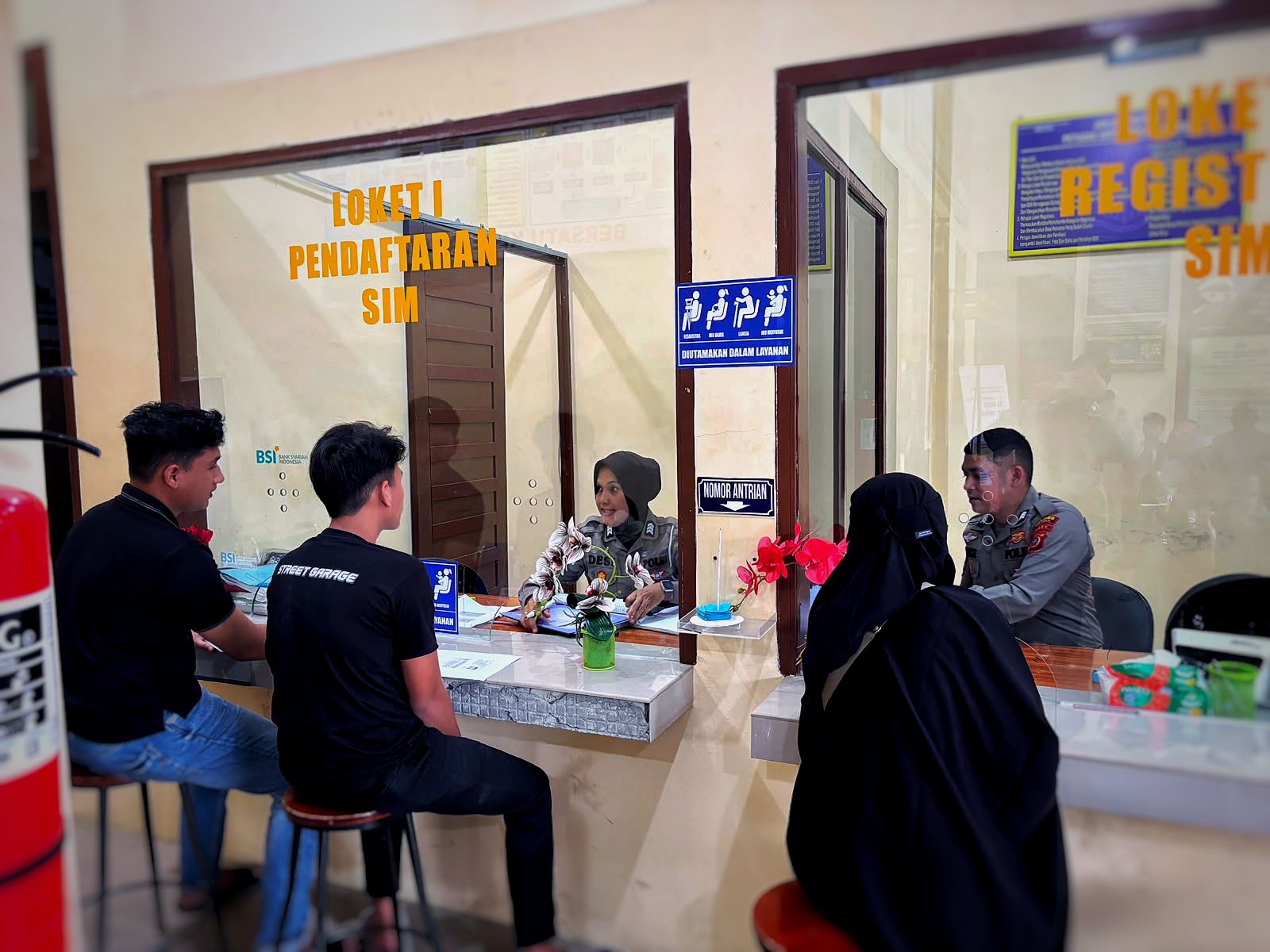 Pelayanan SIM Polres Langsa Cepat, Ramah, dan Anti Korupsi