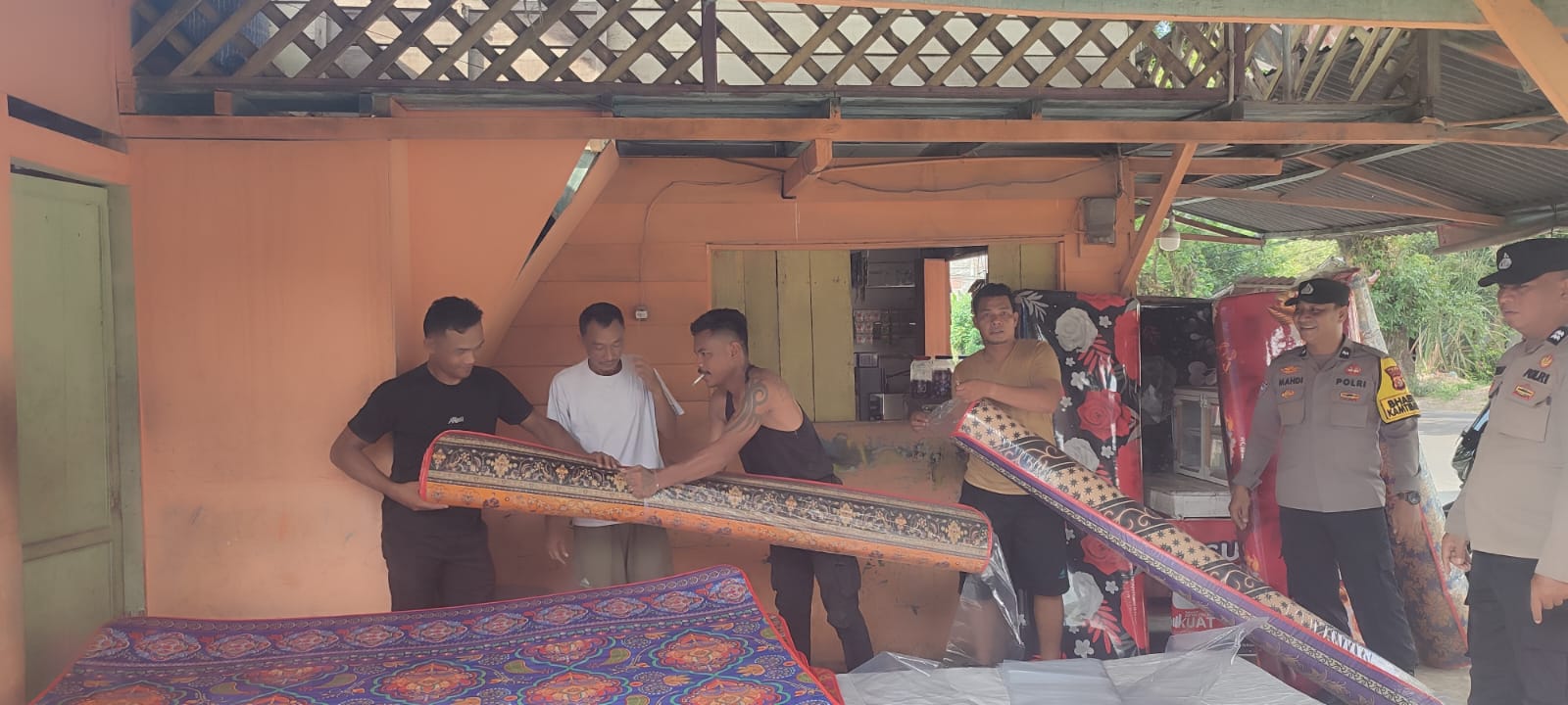Polsek Langsa Barat Tingkatkan Patroli Harkamtibmas untuk Jaga Kondusivitas Wilayah