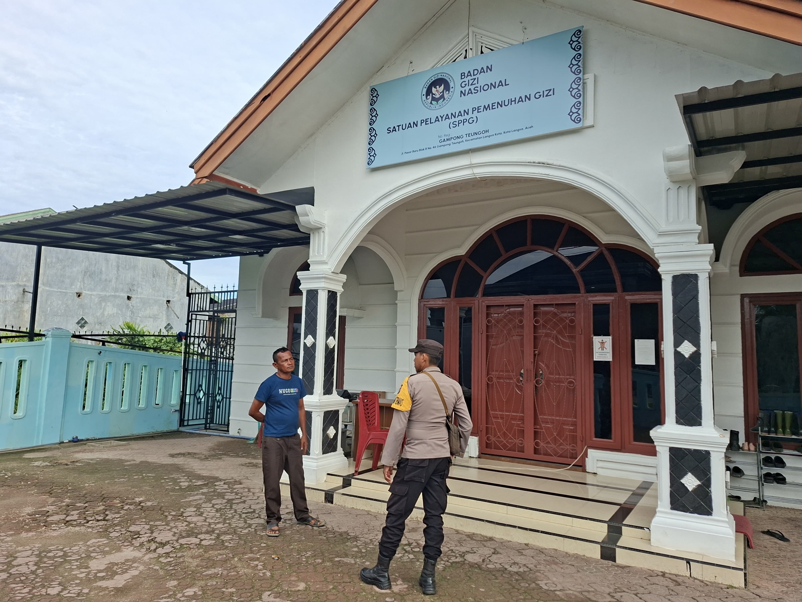 Polsek Langsa Laksanakan Pengawasan Dapur SPPG untuk Mendukung Program Makan Bergizi Gratis