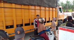 Polsek Rantau Selamat Perkuat Kehadiran Polri Melalui Patroli Dialogis di Sejumlah Titik Strategis