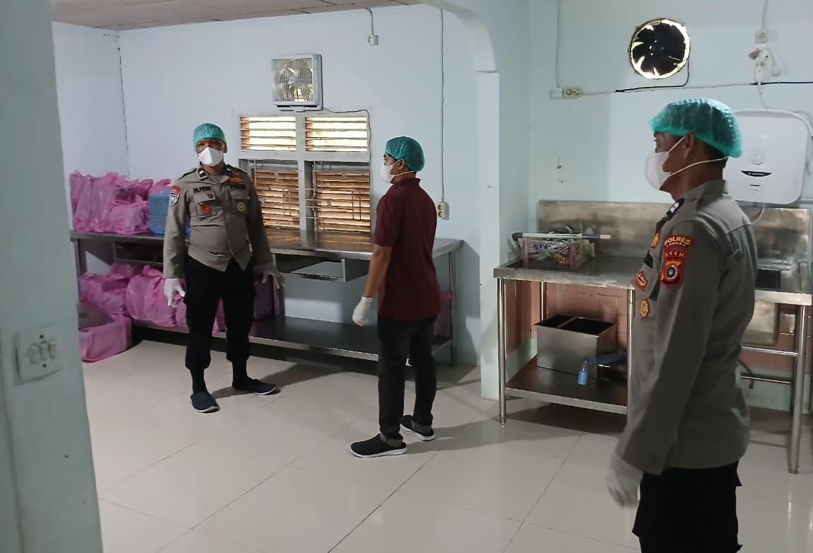Polsek Manyak Payed Perkuat Pengawasan Dapur SPPG untuk Mendukung Kelancaran Program Makan Bergizi Gratis