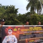Patroli karhutla Polsek Langsa Barat tingkatkan kesadaran masyarakat cegah kebakaran lahan