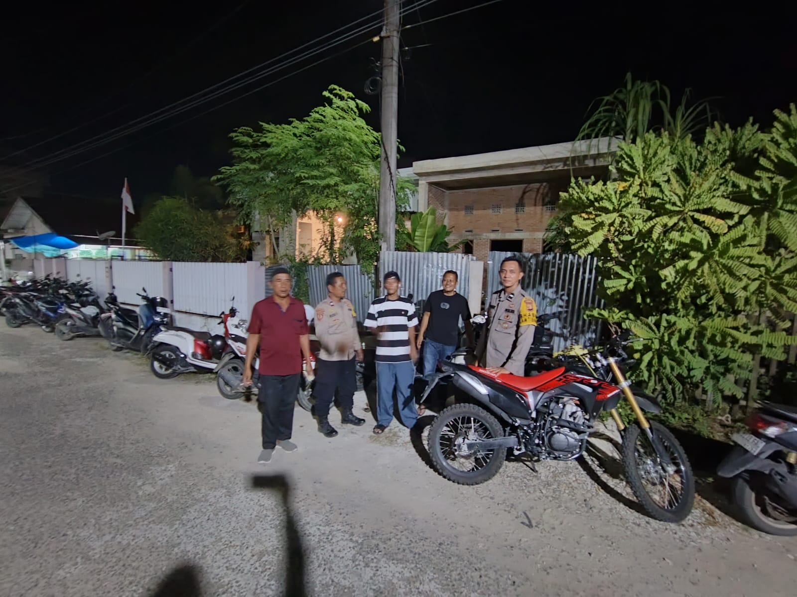 Patroli malam Polsek Langsa cegah aksi premanisme dan jaga keamanan wilayah