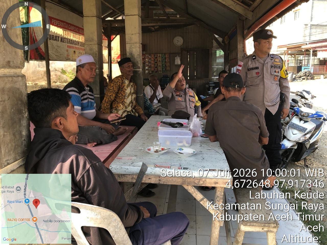 Patroli Harkamtibmas Polsek Sungai Raya tingkatkan pengawasan aktivitas masyarakat