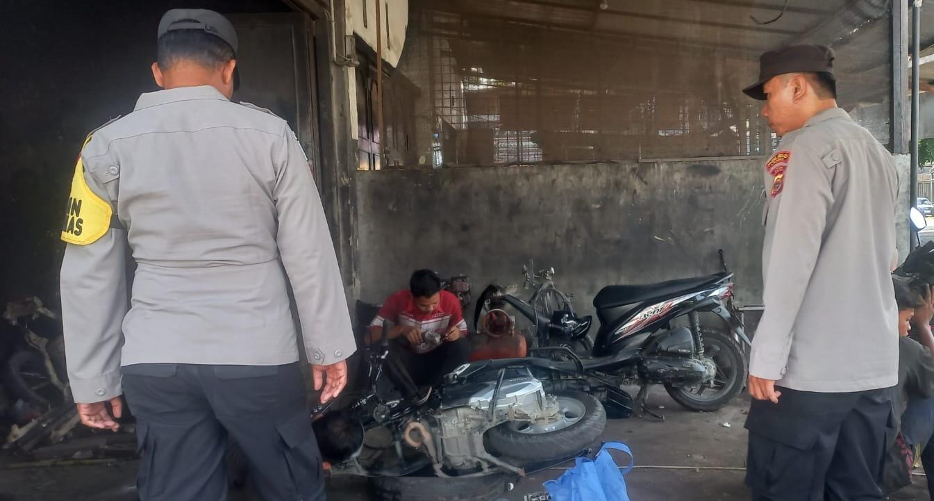 Patroli antisipasi premanisme polsek langsa jaga keamanan wilayah tetap kondusif