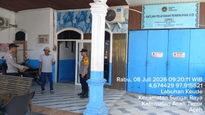Polsek Sungai Raya Optimalkan Pengawasan Dapur MBG untuk Menjamin Kesiapan Pelayanan