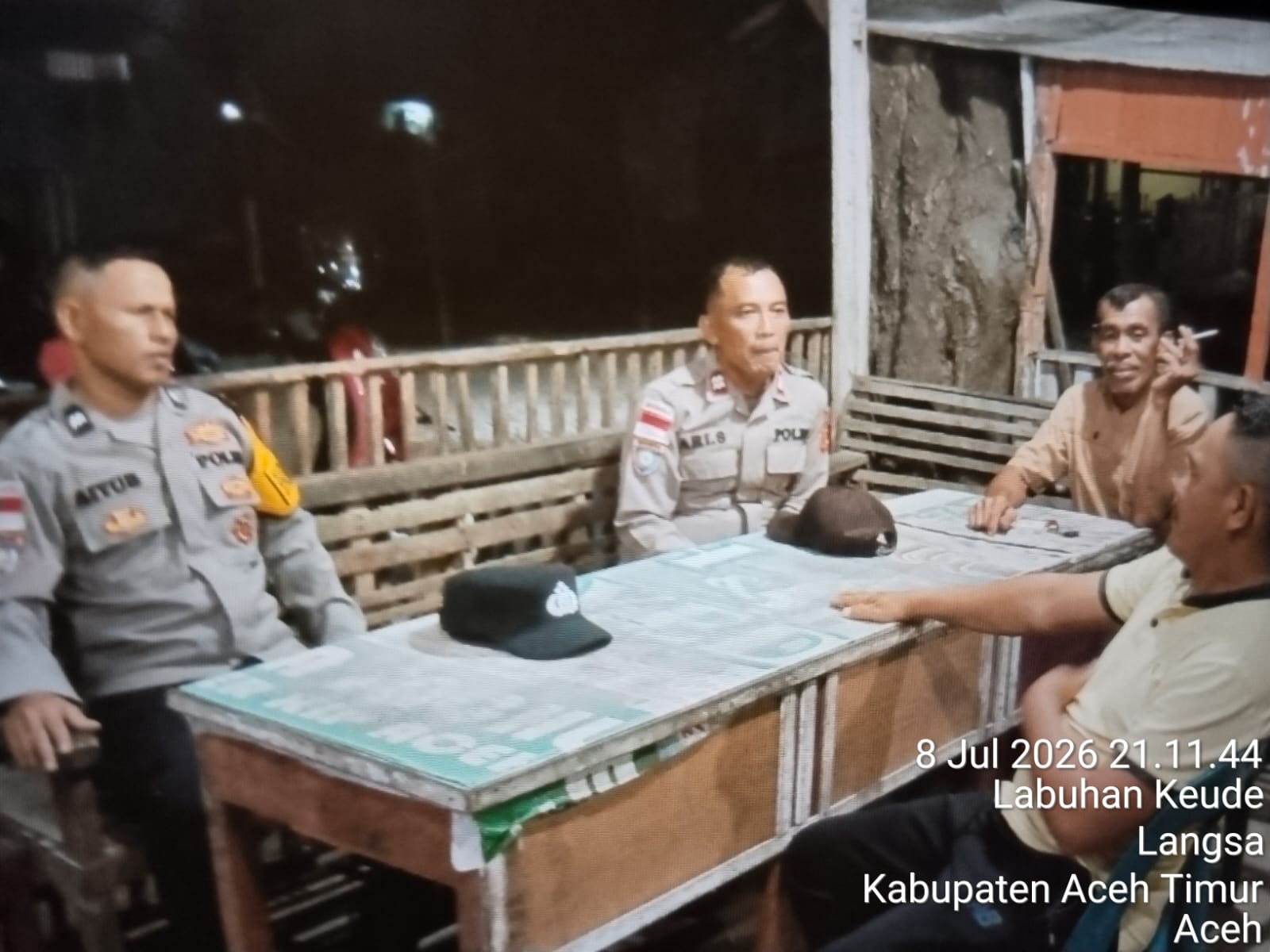 Polsek Sungai Raya Tingkatkan Patroli Malam Demi Menjaga Stabilitas Kamtibmas