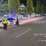 patroli blue light sat lantas polres langsa hadirkan keamanan berkendara pada malam hari
