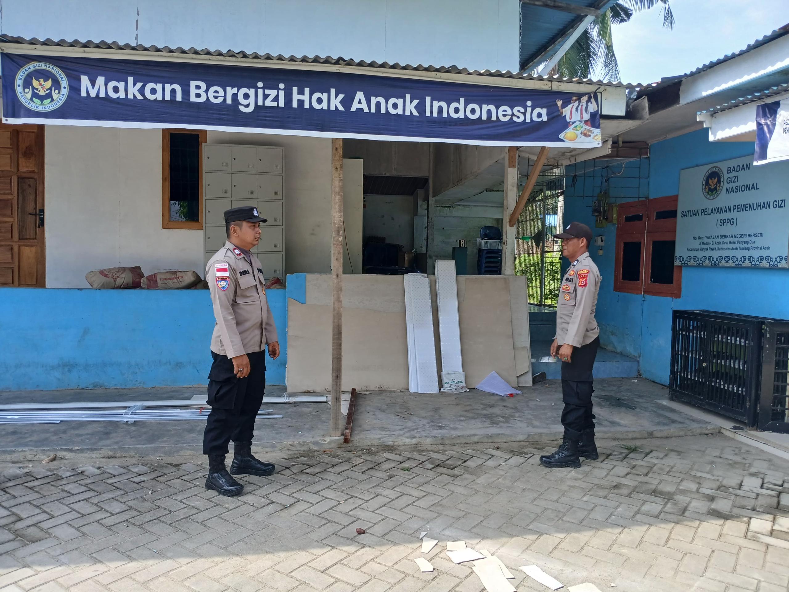 Sambang Dapur SPPG Polsek Manyak Payed Pastikan Program MBG Berjalan Aman Dan Berkualitas