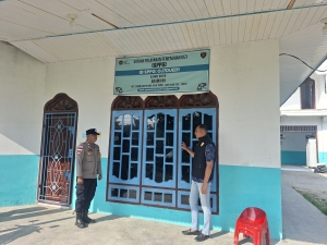 POLSEK BIREM BAYEUN PASTIKAN KESIAPAN DAPUR SPPG SELAMA MASA LIBUR SEKOLAH