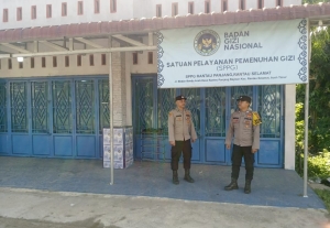 Polsek Rantau Selamat Pastikan Kesiapan Dapur MBG Jelang Operasional Kembali