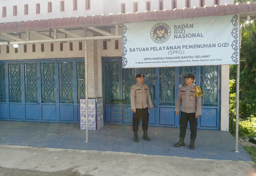 Polsek Rantau Selamat Pastikan Kesiapan Dapur MBG Jelang Operasional Kembali