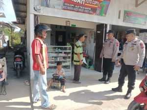Polsek Langsa Barat Intensifkan Patroli Harkamtibmas di Permukiman dan Gampong