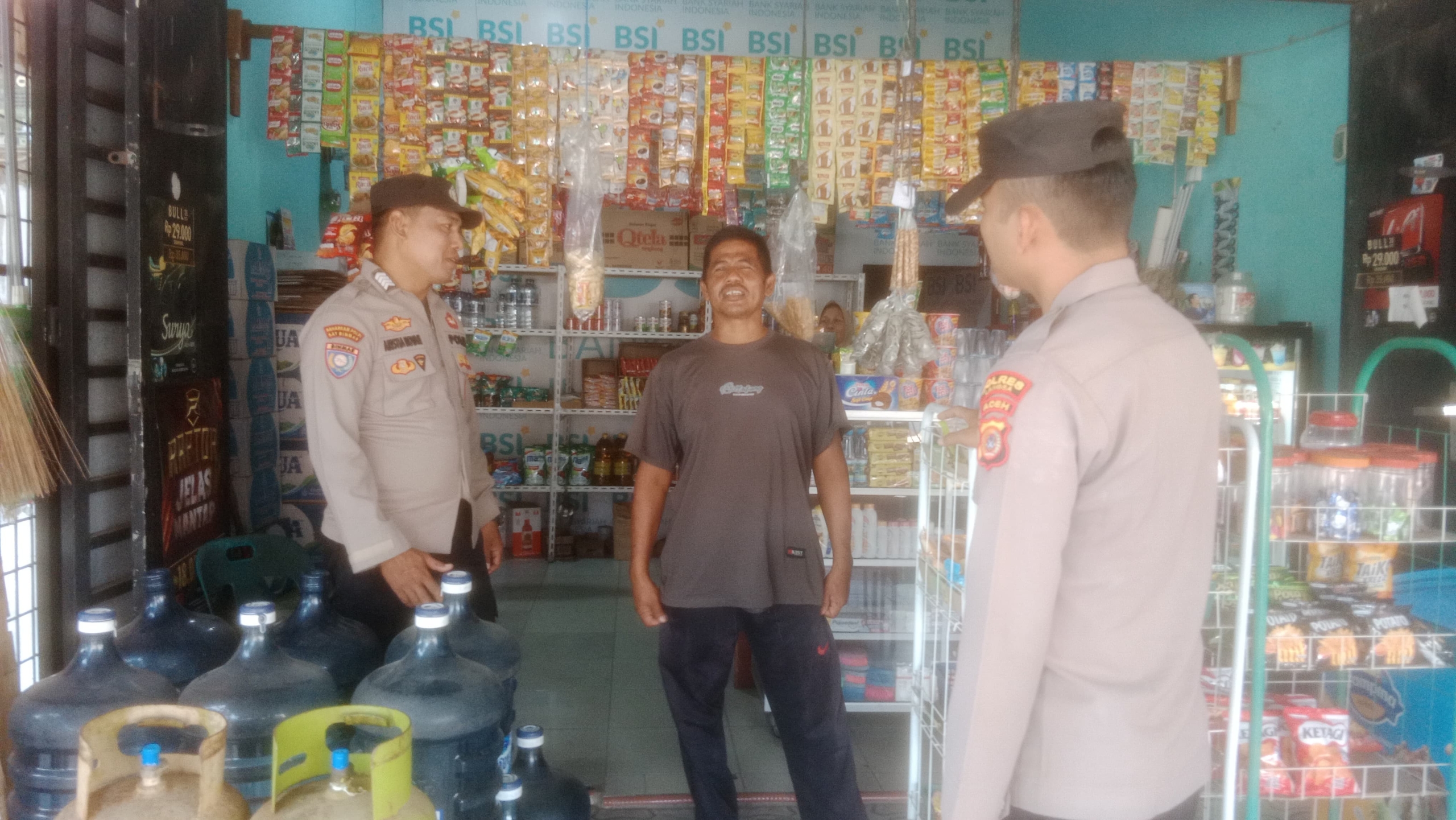 Patroli Preventif Polsek Birem Bayeun Perkuat Keamanan Masyarakat di Gampong Aramiyah