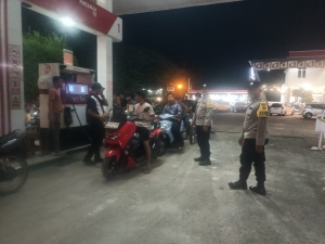 Polsek Langsa Barat Perkuat Patroli Malam untuk Menjaga Kondusivitas Wilayah