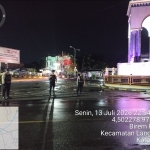 Patroli Blue Light Sat Lantas Polres Langsa Jaga Keamanan dan Kelancaran Arus Lalu Lintas Malam Hari