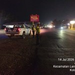 Satlantas Polres Langsa Intensifkan Patroli Blue Light di Jalur Rawan Kecelakaan