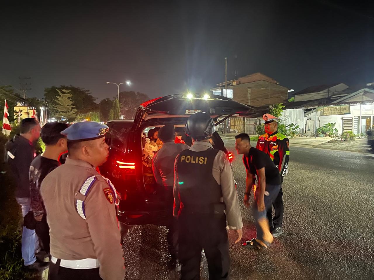 Polres Langsa Gelar KRYD Malam Hari untuk Antisipasi Gangguan Kamtibmas