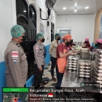 Polsek Sungai Raya Pastikan Dapur SPPG Beroperasi Sesuai Standar Program Makan Bergizi Gratis