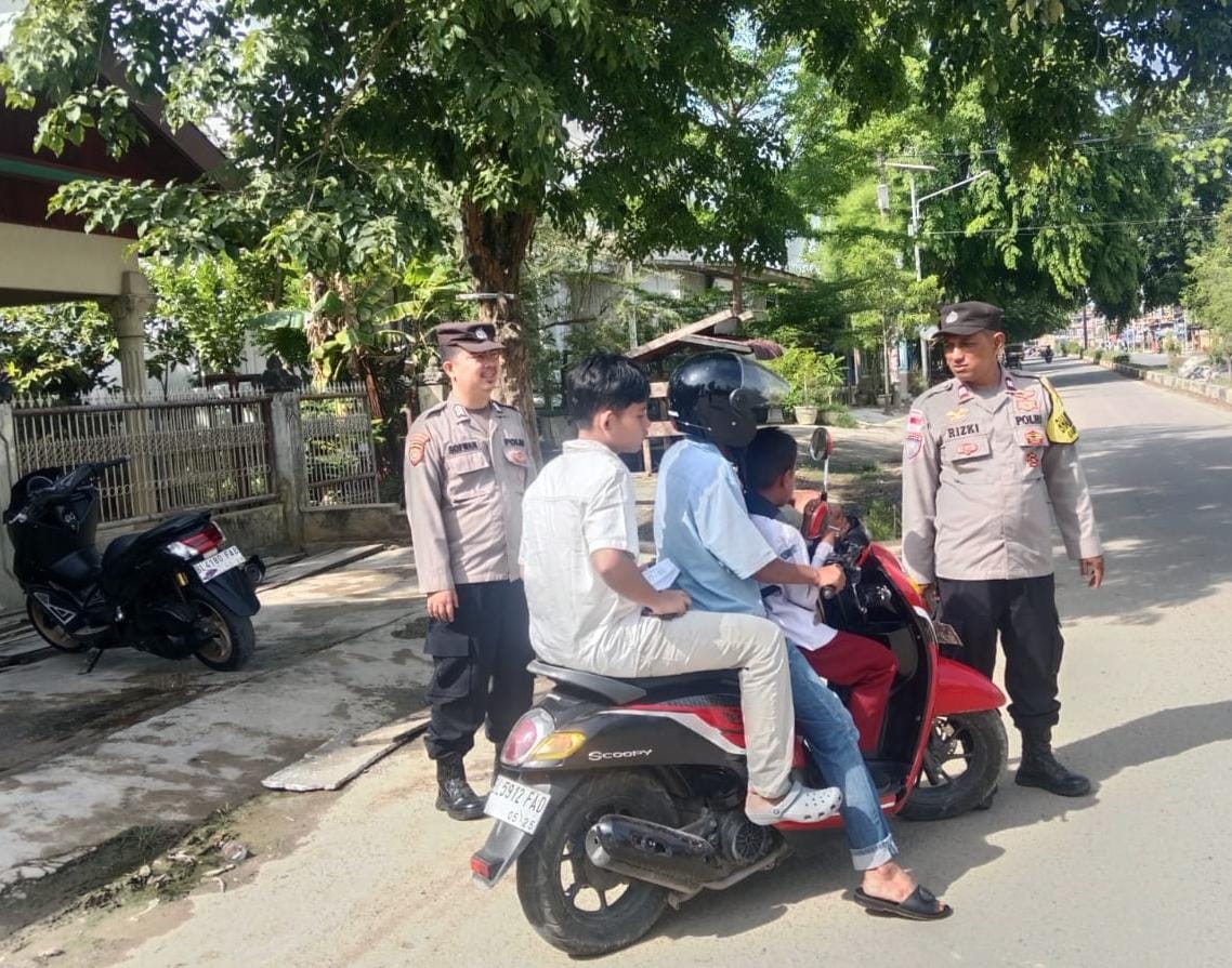Polsek Langsa Intensifkan Patroli Siang untuk Cegah Premanisme dan Jaga Keamanan Wilayah