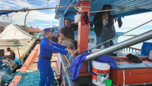 Sat Polairud Polres Langsa Tingkatkan Patroli Dialogis untuk Wujudkan Keselamatan Aktivitas Maritim