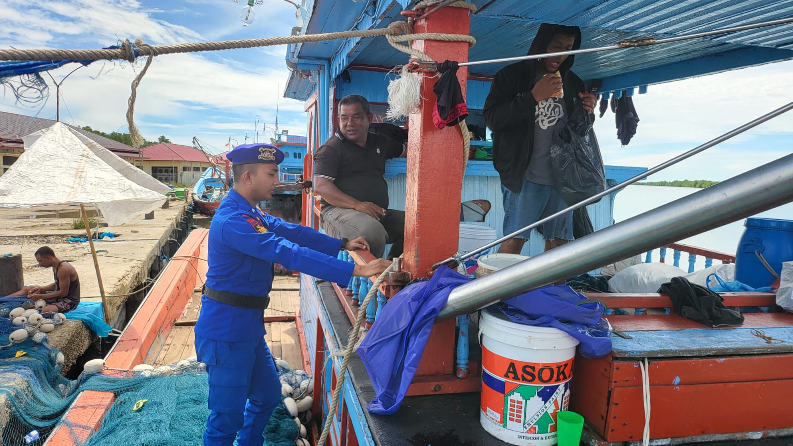 Sat Polairud Polres Langsa Tingkatkan Patroli Dialogis untuk Wujudkan Keselamatan Aktivitas Maritim