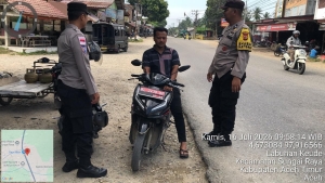 Patroli Harkamtibmas Polsek Sungai Raya Perkuat Keamanan dan Pantau Aktivitas Masyarakat