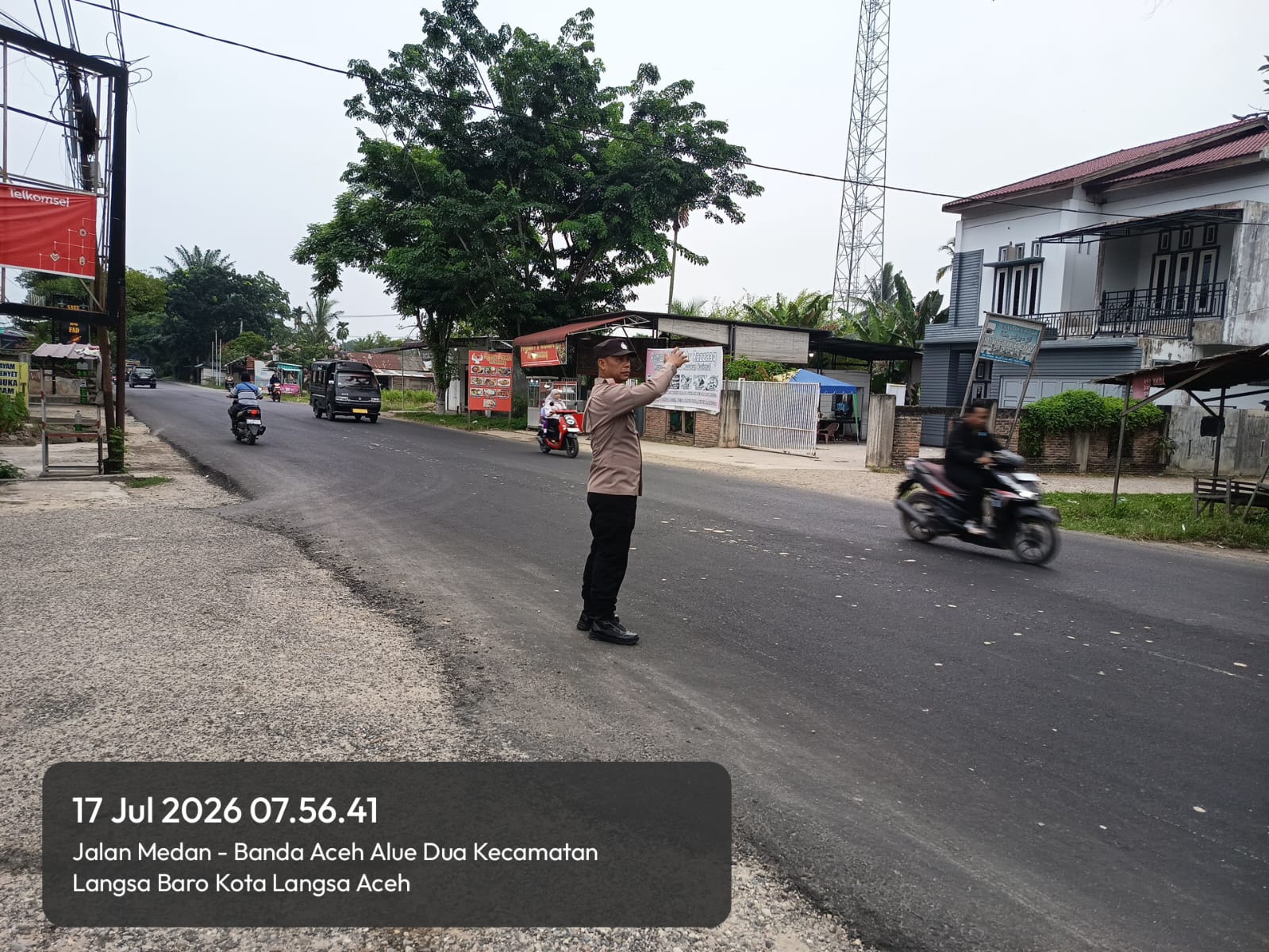 Polsek Langsa Barat Perkuat Protap 01 untuk Ciptakan Lalu Lintas Tertib dan Kondusif