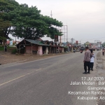 Polsek Rantau Selamat Hadirkan Strong Point Pagi untuk Dukung Kelancaran Aktivitas Masyarakat
