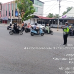 Sat Lantas Polres Langsa Optimalkan Strong Point Pagi Demi Kelancaran Arus Lalu Lintas
