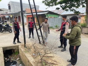 Patroli Perintis Presisi Sat Samapta Polres Langsa Perkuat Keamanan di Sejumlah Titik Rawan