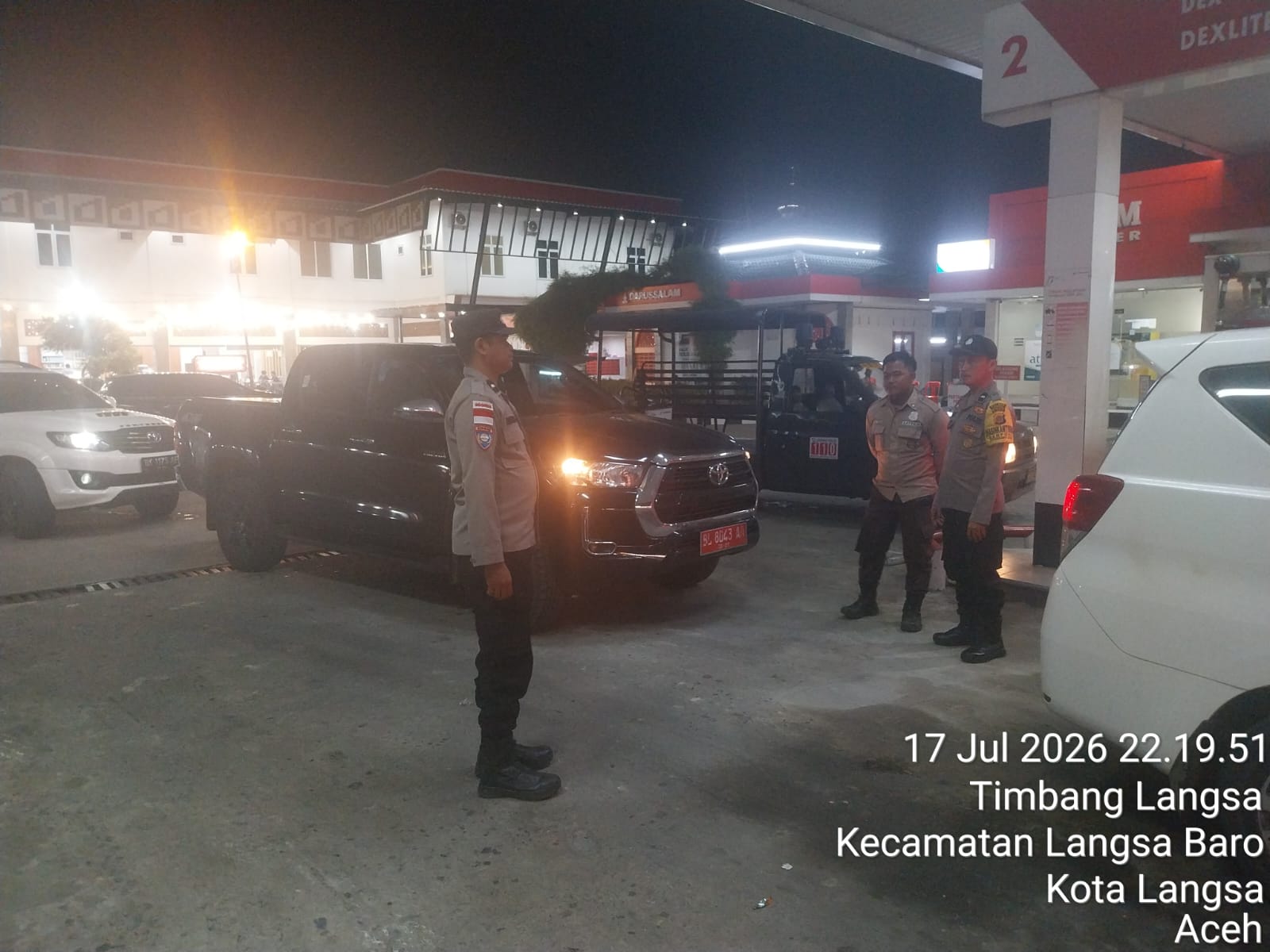 Polsek Langsa Barat Tingkatkan Patroli Malam untuk Menjaga Stabilitas Kamtibmas