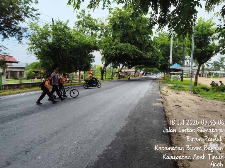 Polsek Birem Bayeun Optimalkan Protap 01 untuk Wujudkan Lalu Lintas Aman dan Tertib