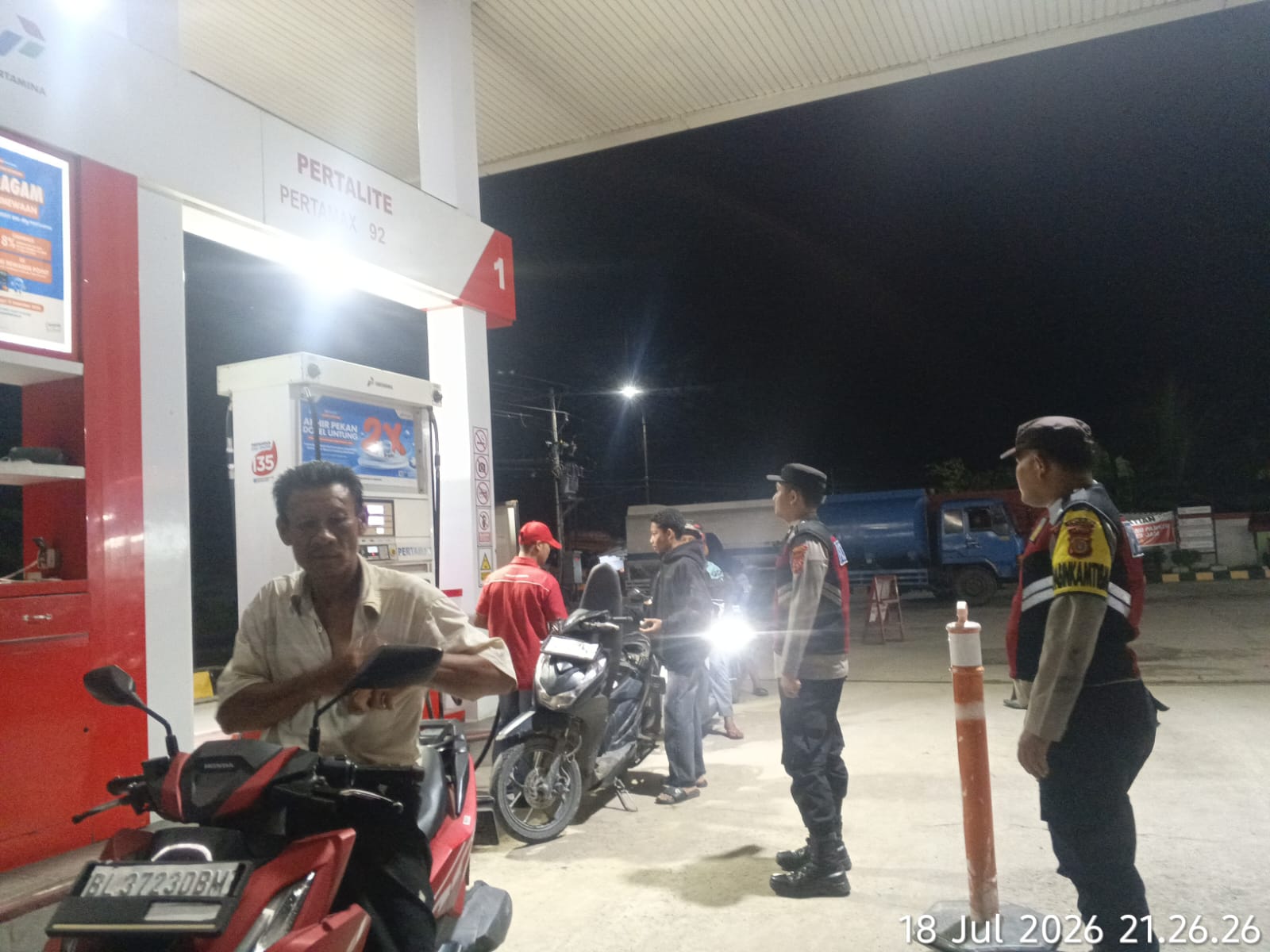 Polsek Rantau Selamat Gelar Patroli Dialogis Perkuat Keamanan Lingkungan Masyarakat