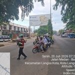 Sat Samapta Polres Langsa Optimalkan Strong Point Pagi Demi Kelancaran Arus Lalu Lintas
