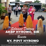 AKBP Hyrowo Resmi Tiba di Kota Langsa, Laksanakan Pisah Sambut dengan AKBP Mughi Prasetyo Habrianto