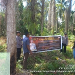 Polsek Sungai Raya Intensifkan Patroli Karhutla untuk Cegah Kebakaran Hutan dan Lahan