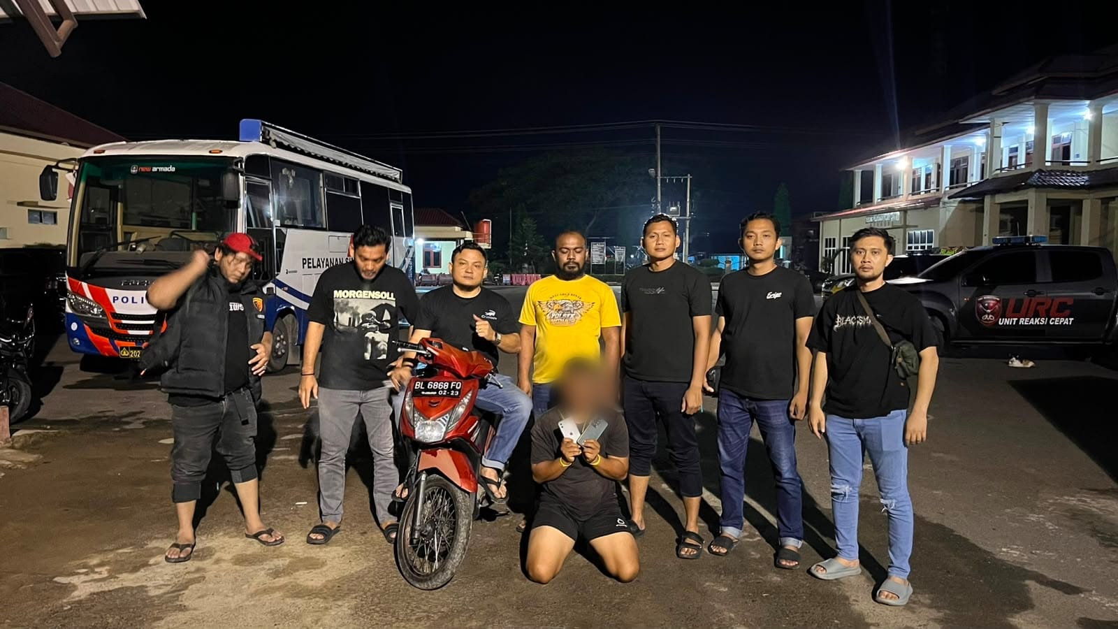 Polres Langsa Tangkap Pelaku Curas, iPhone 11 Disembunyikan di Tumpukan Botol dan Kotak Telur