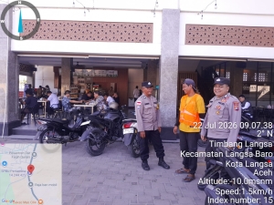Patroli Polsek Langsa Barat Perkuat Stabilitas Kamtibmas di Kawasan Permukiman