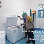 Polsek Langsa Pastikan Standar Dapur MBG Terjaga Melalui Sambang SPPG